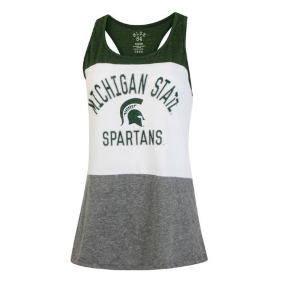 Michigan State University Spartans Womens Tank Top